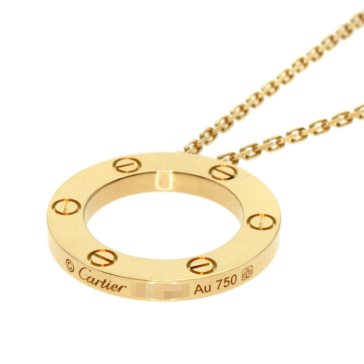Cartier   Necklace Love Circle K18 Yellow Gold