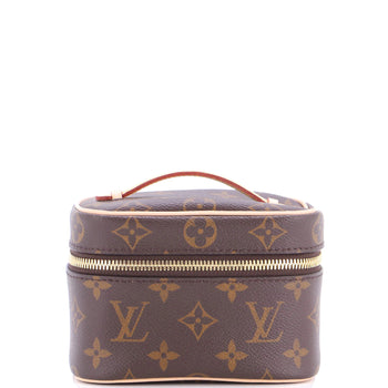 Louis Vuitton Nice Vanity Case Monogram Canvas Nano