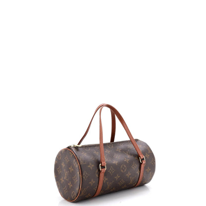 26 Louis Vuitton Papillon Handbag Monogram Canvas