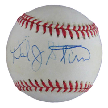 David Stern Autographed Oal Baseball Milwaukee