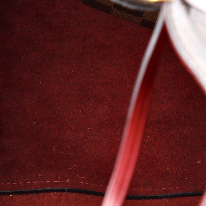 Louis Vuitton Neonoe Handbag Damier With Leather Mm