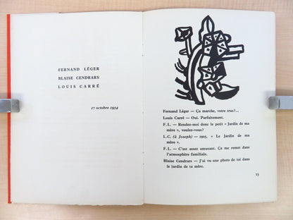 Rare Artbook Entretien De Fernand Leger Avec