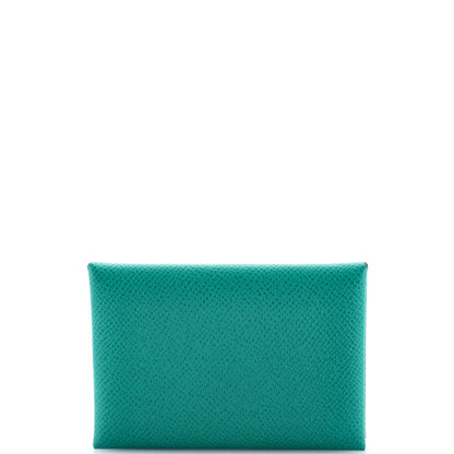 Hermes Calvi Duo Card Holder Verso Epsom