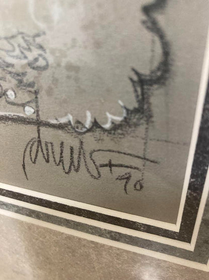 Drew Struzan Original Drawing Unique Art Work