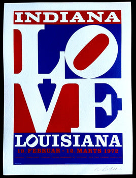 Robert Indiana Guggenheim Museum Coa Signed Op Numbered 275 Ex