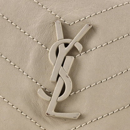Saint Laurent Nolita Satchel Matelasse Chevron Leather Medium