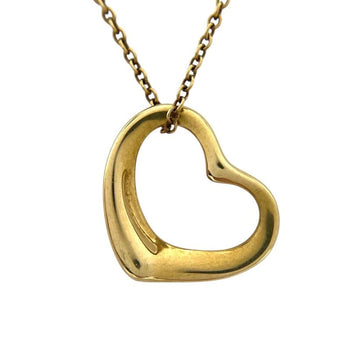 Tiffany & Co. Open Heart Necklace K18Yg