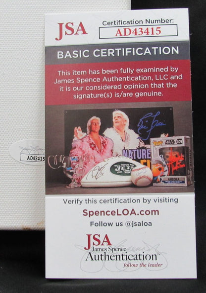 Gale Sayers Hof Autographed/Inscribed 24X36 Canvas Original Painting  Bears Jsa