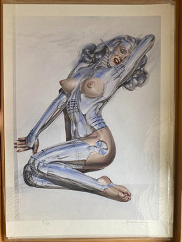 Hajime Sorayama Signed Original Giclee Print
