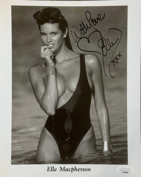 Elle Macpherson Autographed 8X10 Celebrity Photo (Jsa)