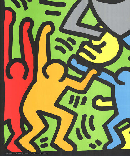 Keith Haring Andy Mouse " Serigraph Pop Art