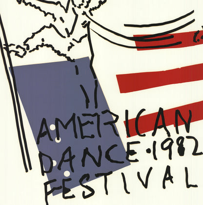 Judy Rifka American Dance Festival Signed " Serigraph Contempo