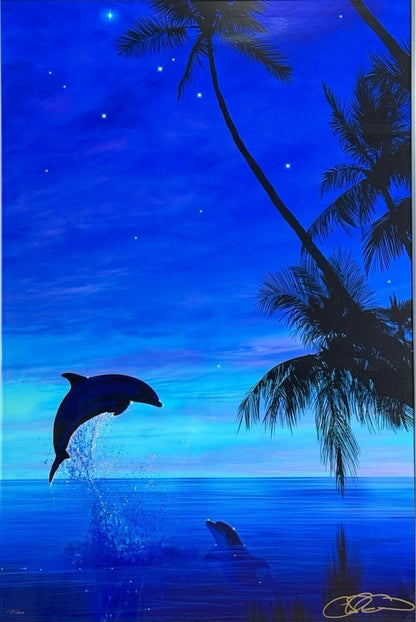 Christian Riese Lassen "Tahiti And Dreams" (L) Signed Mixed Media 17/300 W/Coa