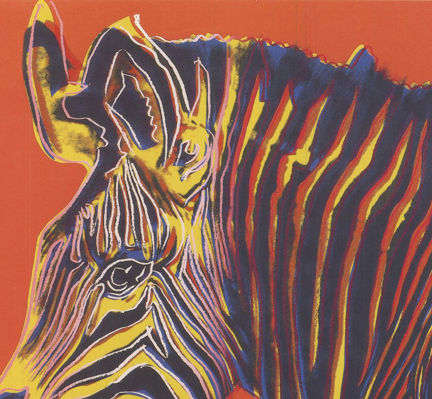 Andy Warhol Endangered Species: Grevy'S Zebra " Offset Lithograph 19