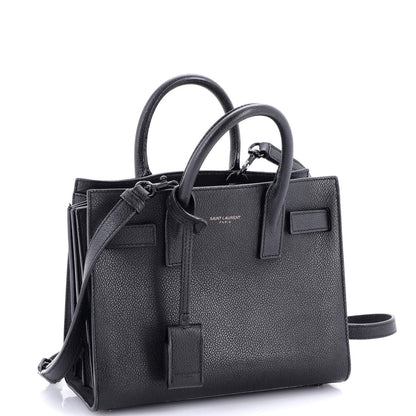 Saint Laurent Sac De Jour Nm Bag Leather Nano