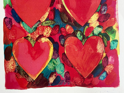 Jim Dine Lithograph Coa Signed Op Hand Numbered In Pencil Crayon