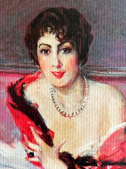 Giovanni Boldini Lithograph Coa E Firma Limitata Pubblicata