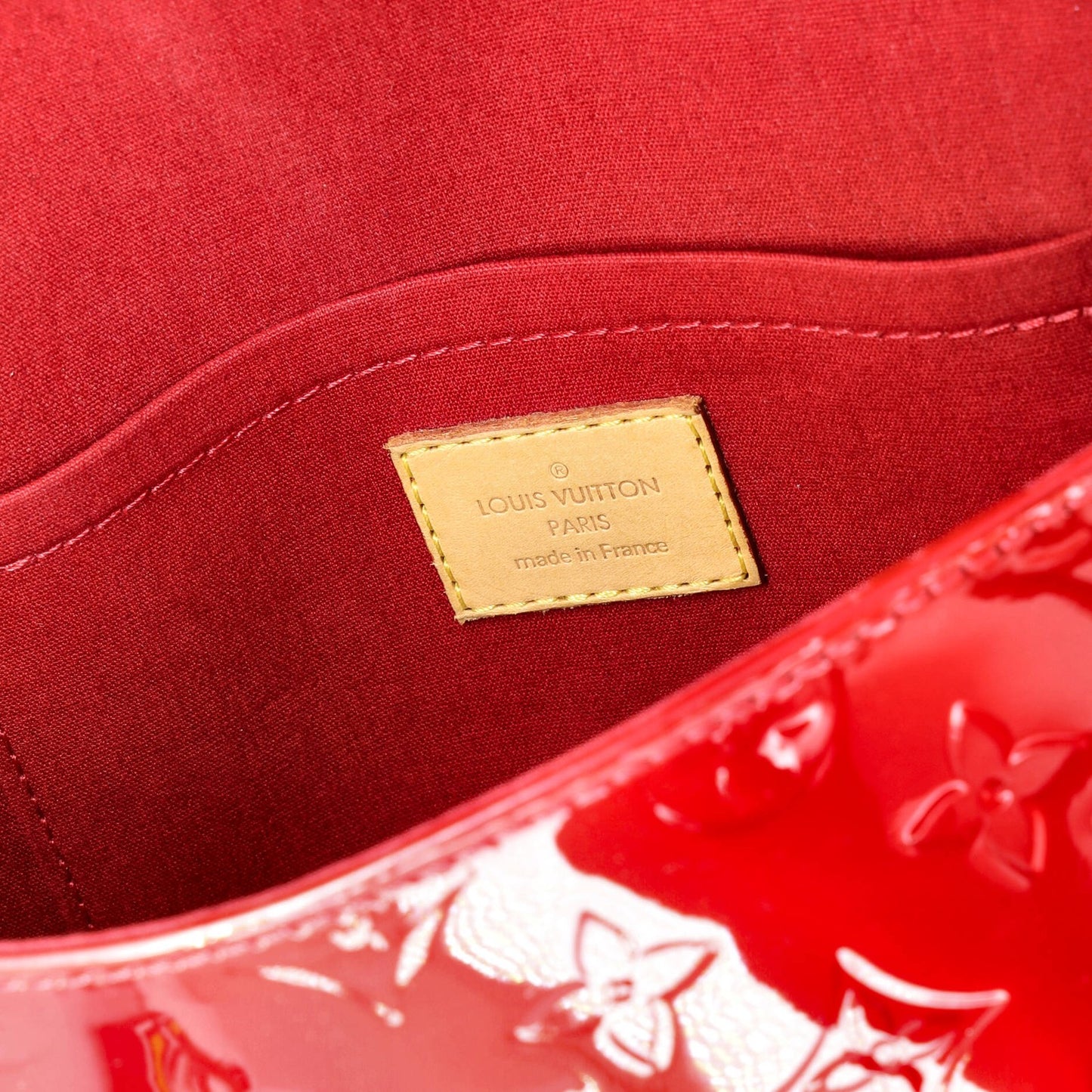 Louis Vuitton Bellflower Handbag Monogram Vernis Gm