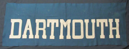 Vintage Dartmouth Ivy League Football 68X24 Green