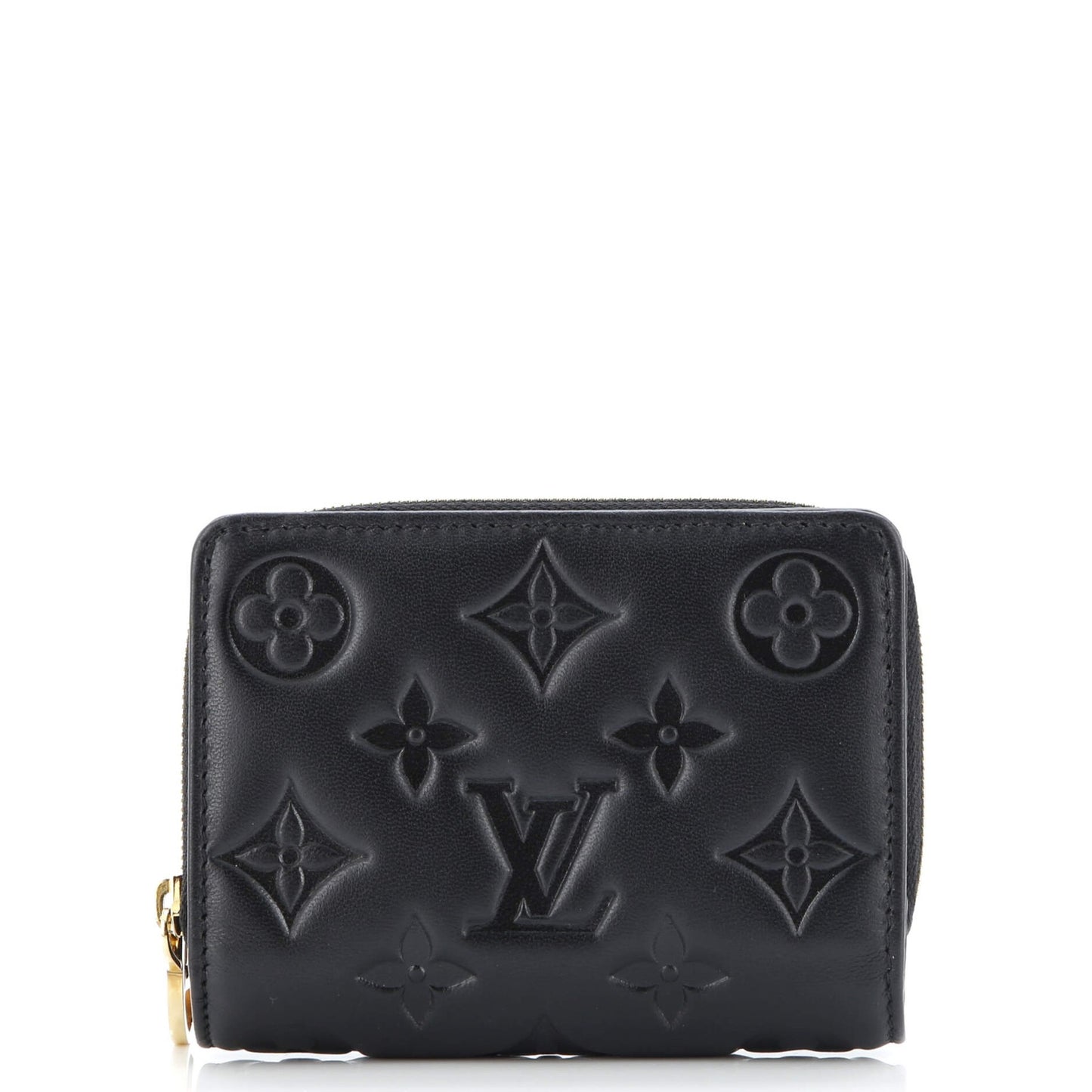 Louis Vuitton Lou Wallet Monogram Embossed Lambskin