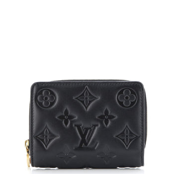Louis Vuitton Lou Wallet Monogram Embossed Lambskin
