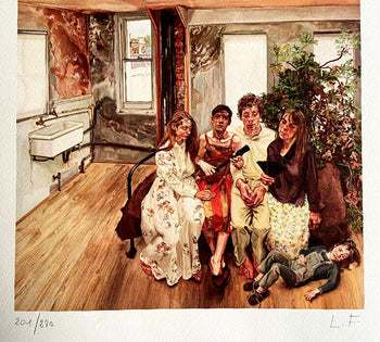 Lucian Freud Lithograph Coa Signed Numbered