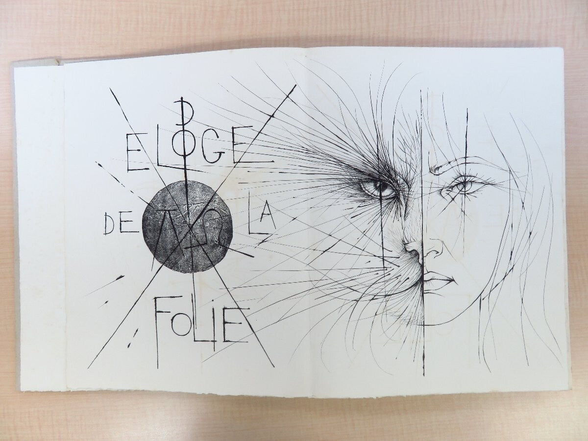 Eloge De La Folie By Erasmus Pierre Mesnard With Etchings By Pierre Yves Tremois