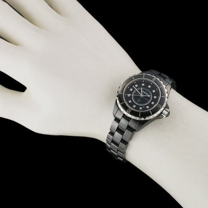 Chanel J12 33Mm 12P Genuine Index Diamond H1625