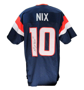 Bo Nix Autographed Denver Broncos Custom Jersey