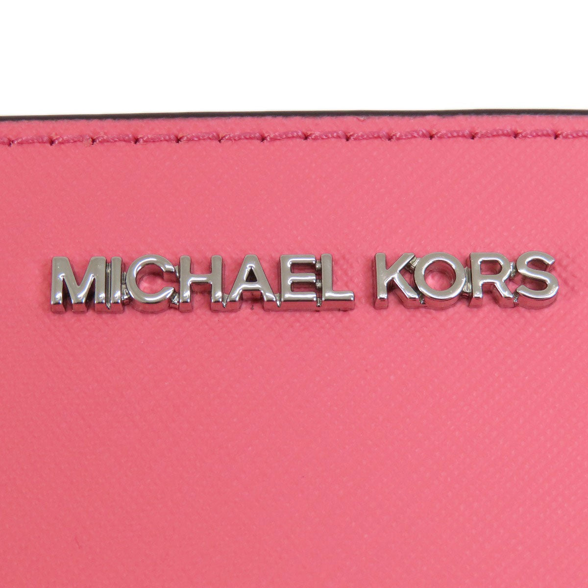 PVC Michael Kors Logo Hardware Long Shoulder Bag