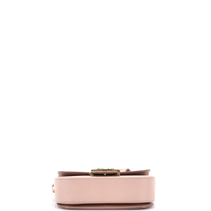 Prada Embleme Flap Bag Saffiano Leather Small