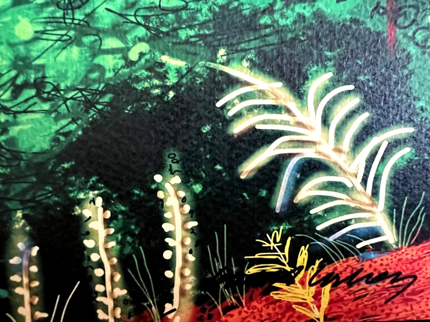 David Hockney Lithograph Coa Signed Op Hand Numbered Limited