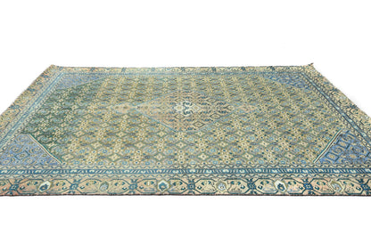 6X9 Ft Semi-Antique Distressed Vintage Oriental