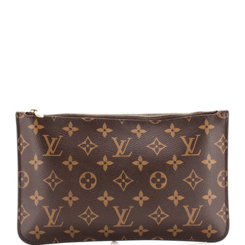 Louis Vuitton Neverfull Pochette Monogram Canvas Large