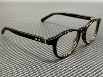 GUCCI GG1510O 002 Brown Havana Men's Medium 49 mm Eyeglasses