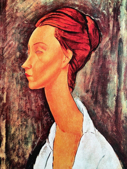 Amedeo Modigliani Lithograph 1952 Coa Signed (Alberto Giacometti)