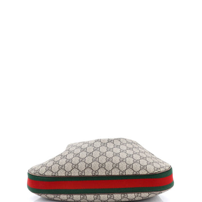 Gucci Attache Shoulder Bag Gg Coated Canvas Medium