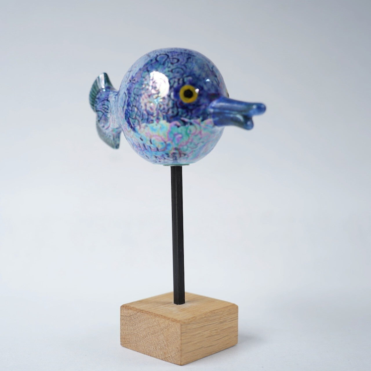 Ocean series fish object made vintage in Sweden by Lisa Larson