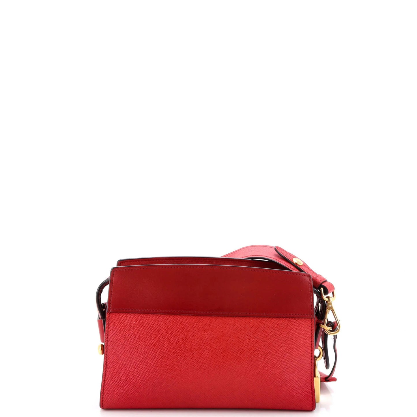 Prada Esplanade Crossbody Bag Saffiano With City Calf Small