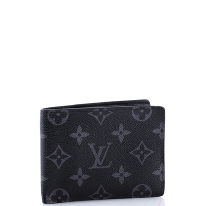 Louis Vuitton Slender Wallet Monogram Eclipse Canvas