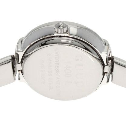 Gucci Round Face Bangle Watches 1400L Stainless Steel/Stainless Steel Ladies