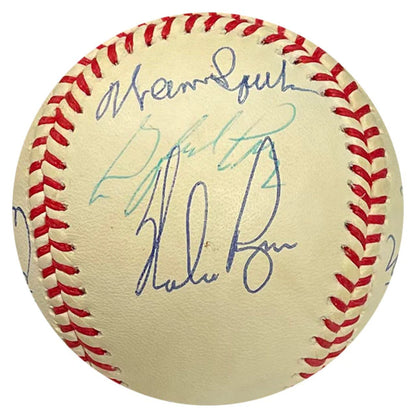 300 Win Club Autographed Baseball (Psa)