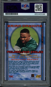 Brian Dawkins Hof Eagles Signed1996  Stadium Club