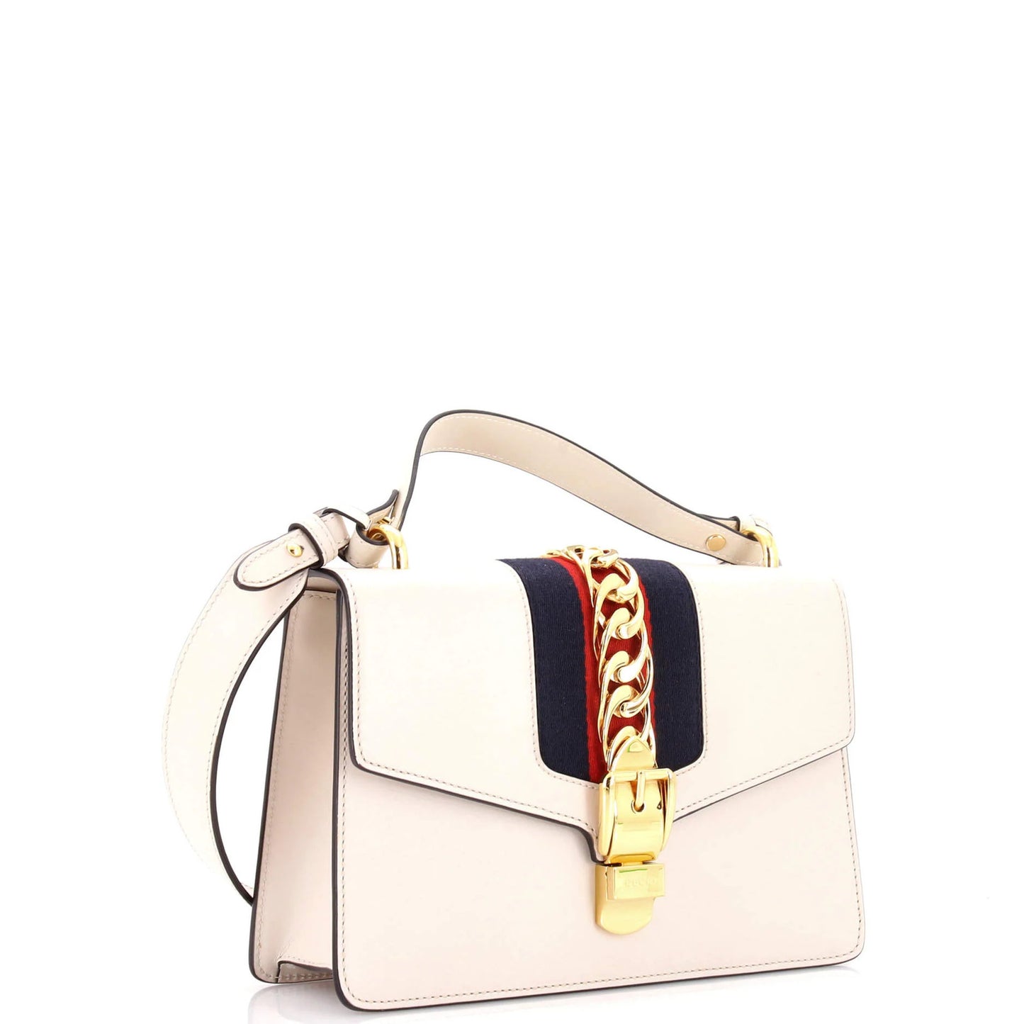 Gucci Sylvie Small Leather Shoulder Bag