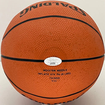 David Stern Autographed Spalding Medium Mini Basketball (Jsa)