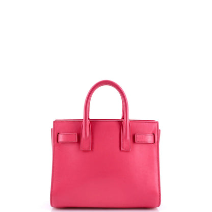 Saint Laurent Sac De Jour Bag Leather Nano
