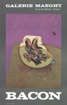 Francis Bacon Personnage Couche 