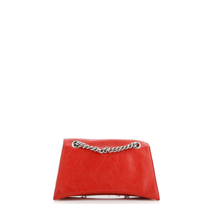 Balenciaga Crush Chain Flap Bag Leather Small