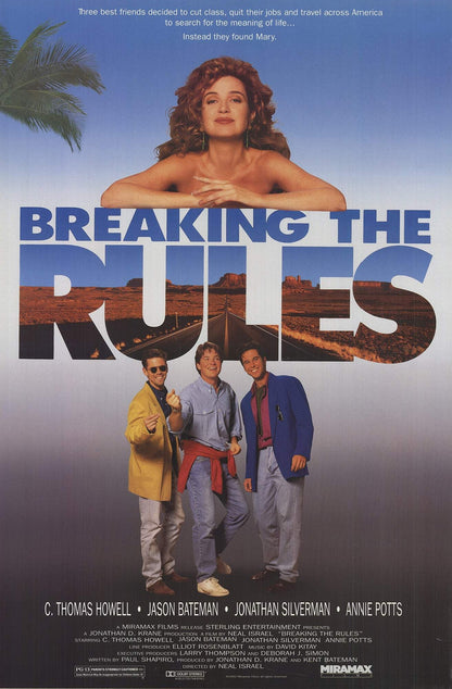 Artist Unknown Breaking The Rules " Offset Lithograph