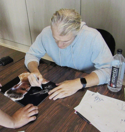Dolph Lundgren Signed If He Dies ... He Dies  11X14 Photo "Rocky" Psa/Dna 180020